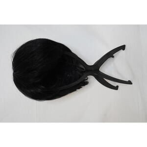 Short Black Synthetic Hair Wig